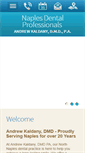 Mobile Screenshot of naplesdentalprofessionals.com